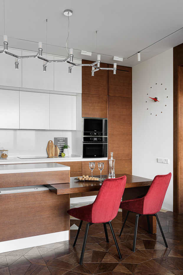 Фото из портфолио Квартира 74,6 кв.м. ЖК "Лица" Реализованный проект – фотографии дизайна интерьеров на INMYROOM