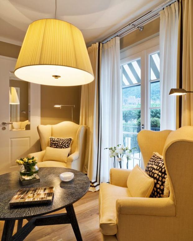 Фотография: Гостиная в стиле Скандинавский, Эклектика, Дома и квартиры, Городские места, Отель, Проект недели, Замок – фото на INMYROOM