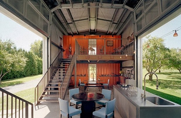 Фотография: Балкон, Терраса в стиле Лофт, Дом, Дома и квартиры – фото на INMYROOM