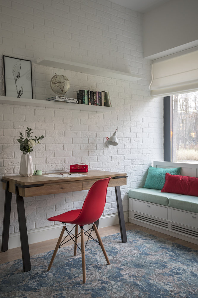 Фотография: Кабинет в стиле Современный, Квартира, Проект дня, Москва, Монолитный дом, 4 и больше, Более 90 метров, Эксклюзивные проекты, ЖК «Парк Рублево», Алексей Стрелюк – фото на INMYROOM Фотография: Кабинет в стиле Современный, Квартира, Проект дня, Москва, Монолитный дом, 4 и больше, Более 90 метров, Эксклюзивные проекты, ЖК «Парк Рублево», Алексей Стрелюк – фото на INMYROOM