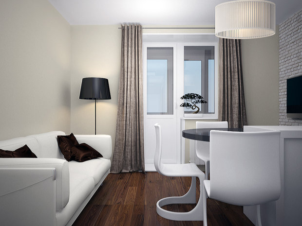Фото из портфолио Квартира для бизнес-леди – фотографии дизайна интерьеров на INMYROOM