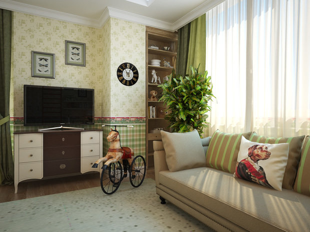 Фотография: Детская в стиле Прованс и Кантри – фото на INMYROOM