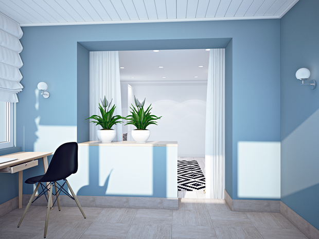 Фото из портфолио 97м2 SURF проект – фотографии дизайна интерьеров на INMYROOM