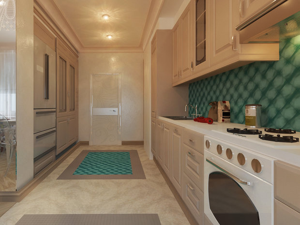 Фото из портфолио кухня,гостиная и столовая в одном флаконе – фотографии дизайна интерьеров на INMYROOM