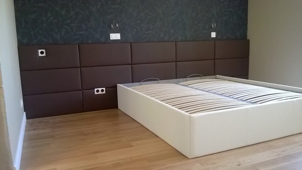 Фото из портфолио Изготовление кровати на заказ Domino – фотографии дизайна интерьеров на INMYROOM