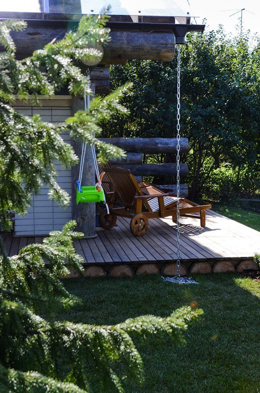 Фотография: Балкон, Терраса в стиле Прованс и Кантри, Современный, Дом, Ландшафт, Стиль жизни, Дача, Дачный ответ, Беседка – фото на INMYROOM