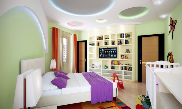 Фото из портфолио Спальня-детская – фотографии дизайна интерьеров на INMYROOM