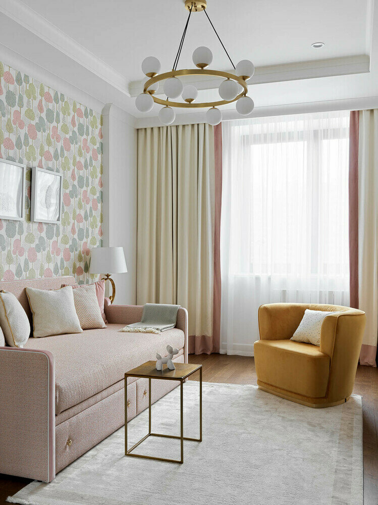 Фотография: Детская в стиле Современный, Квартира, Проект недели, Москва, Монолитный дом, 3 комнаты, Более 90 метров, Anddesign – фото на INMYROOM