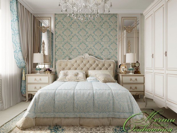 Фото из портфолио Спальня: воздушная классика – фотографии дизайна интерьеров на INMYROOM