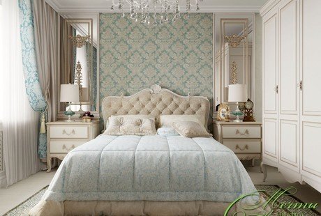 Спальня: воздушная классика