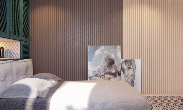 Фото из портфолио Яркая квартира. Микс современности и классики – фотографии дизайна интерьеров на INMYROOM