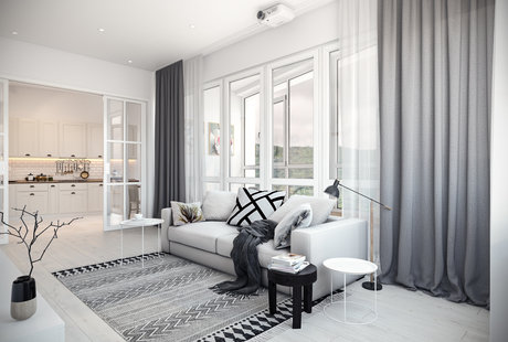 Квартира в ЖК V-HOUSE 110 кв. м.