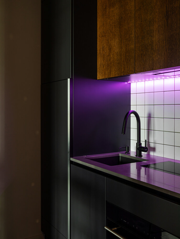 Фотография: Кухня и столовая в стиле Современный, Квартира, Проект дня, Минск, 1 комната, 40-60 метров, Галина Лисицкая – фото на INMYROOM