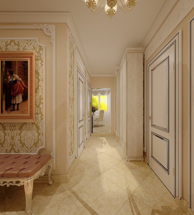 Фото из портфолио Комфортная квартира для женщины – фотографии дизайна интерьеров на INMYROOM