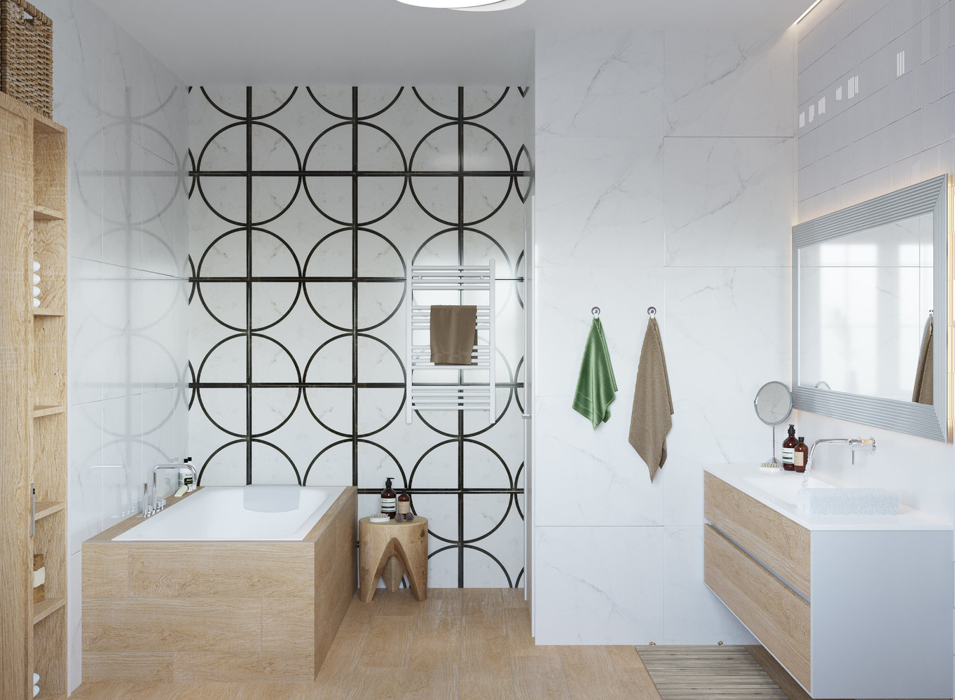 Фотография: Ванная в стиле Современный, Лофт, Эклектика, Дом, Проект недели, Балашиха, 4 и больше, Более 90 метров, Deus of House – фото на INMYROOM