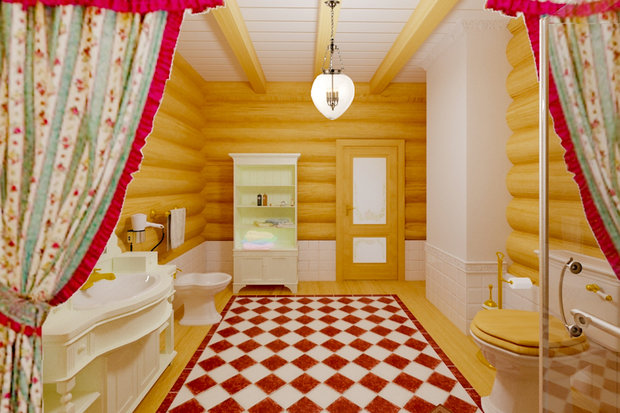 Фотография: Ванная в стиле Прованс и Кантри – фото на INMYROOM