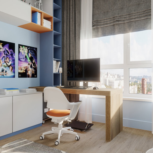 Фото из портфолио Семейное гнёздышко | ЖК Clever Park – фотографии дизайна интерьеров на INMYROOM