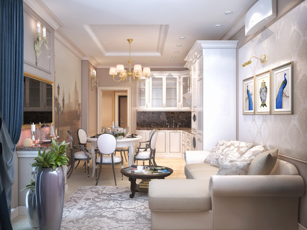 Фотография: Гостиная в стиле Классический – фото на INMYROOM