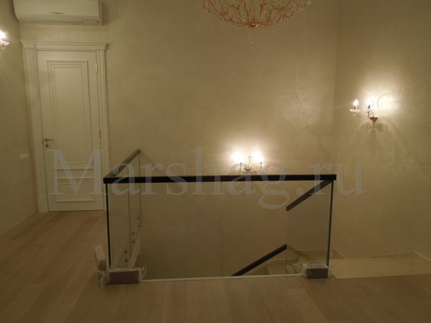 Фото из портфолио Стеклянные перила Маршаг (495)998-73-71 – фотографии дизайна интерьеров на InMyRoom.ru