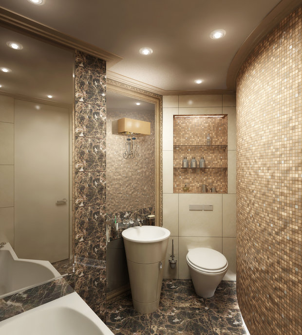 Фото из портфолио Однокомнатная квартира) – фотографии дизайна интерьеров на INMYROOM