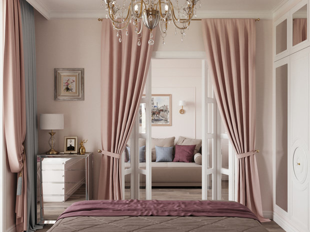 Фото из портфолио Дизайн квартиры в стиле американской классики с элементами французской – фотографии дизайна интерьеров на INMYROOM