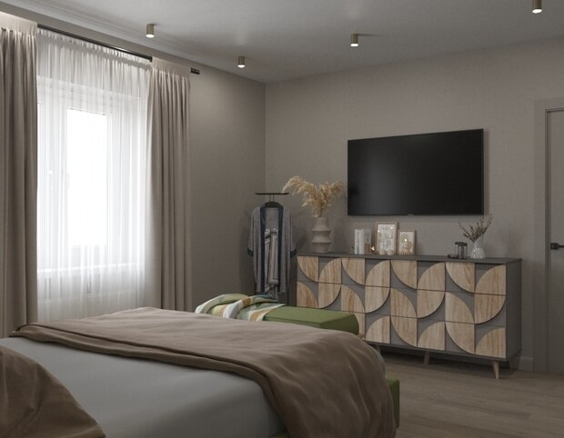 Фото из портфолио Дом с яркими акцентами – фотографии дизайна интерьеров на INMYROOM