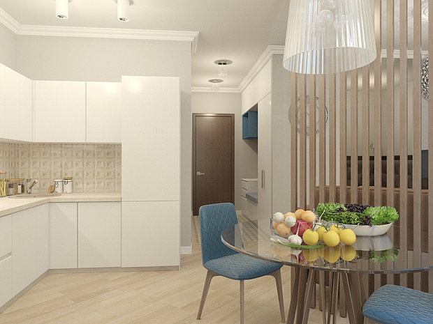 Фото из портфолио Квартира-студия на Девяткино – фотографии дизайна интерьеров на INMYROOM