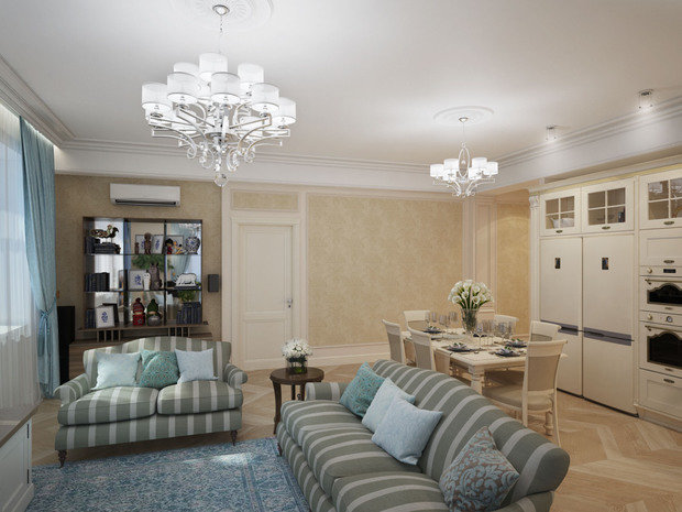 Фото из портфолио гостиная классика – фотографии дизайна интерьеров на INMYROOM
