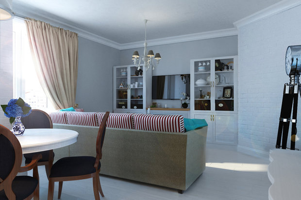 Фото из портфолио Шмитовский проезд – фотографии дизайна интерьеров на INMYROOM