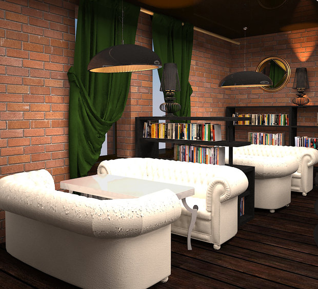 Фото из портфолио Кафе Philippe – фотографии дизайна интерьеров на INMYROOM