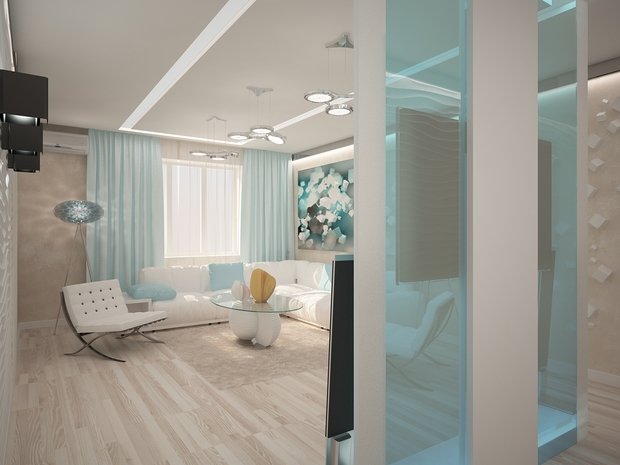 Фото из портфолио Лазурный берег – фотографии дизайна интерьеров на INMYROOM