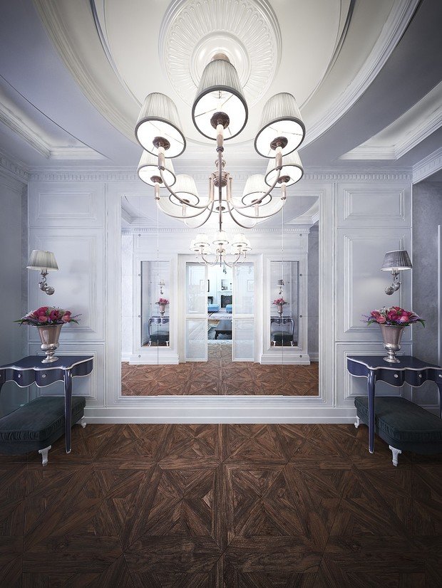 Фото из портфолио Жилая квартира для мамы с двумя взрослыми детьми – фотографии дизайна интерьеров на INMYROOM