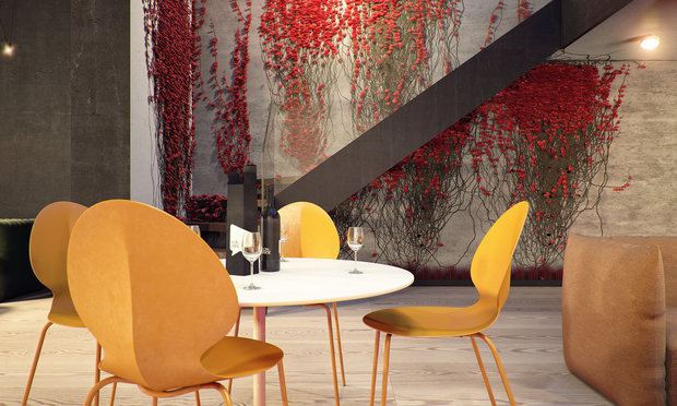 Фото из портфолио Кафе в современном стиле – фотографии дизайна интерьеров на INMYROOM