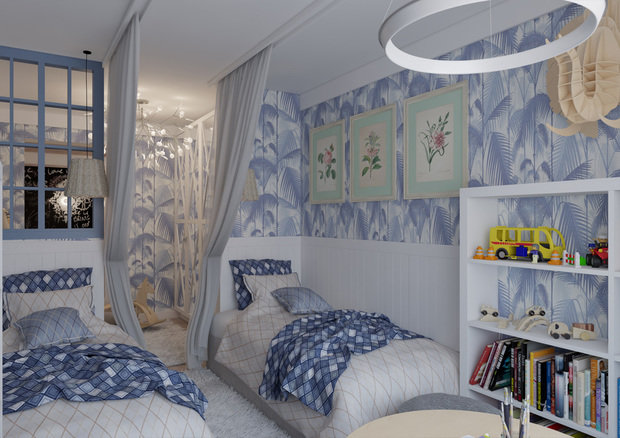 Фотография: Детская в стиле Прованс и Кантри, Квартира, BoConcept, Дома и квартиры, Проект недели – фото на INMYROOM