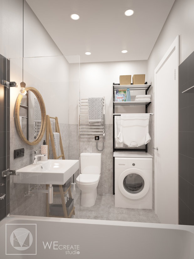 Фото из портфолио Smart-квартира, 27 м.кв. – фотографии дизайна интерьеров на INMYROOM