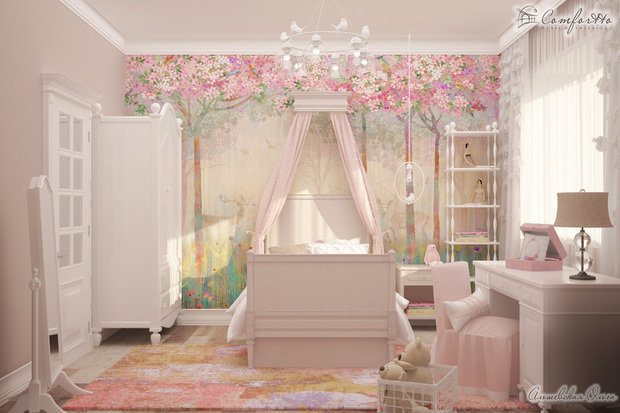Фото из портфолио Сказочная детская – фотографии дизайна интерьеров на INMYROOM