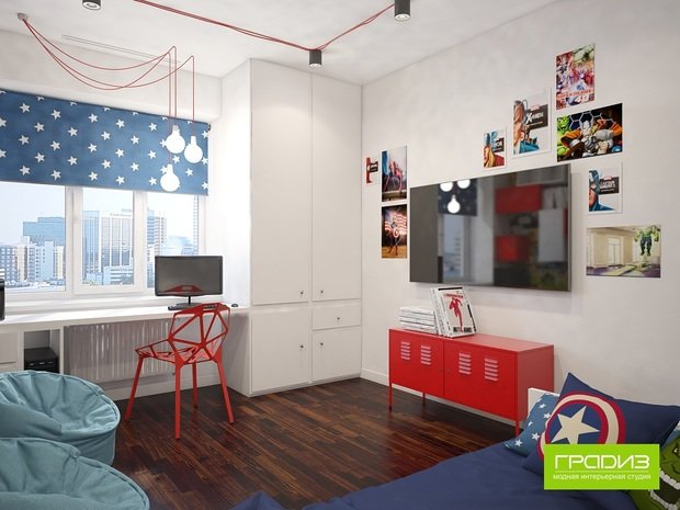 Фото из портфолио Территория детства – фотографии дизайна интерьеров на InMyRoom.ru