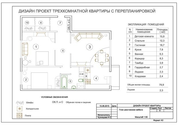 Фото из портфолио ДПК Новокосино – фотографии дизайна интерьеров на INMYROOM