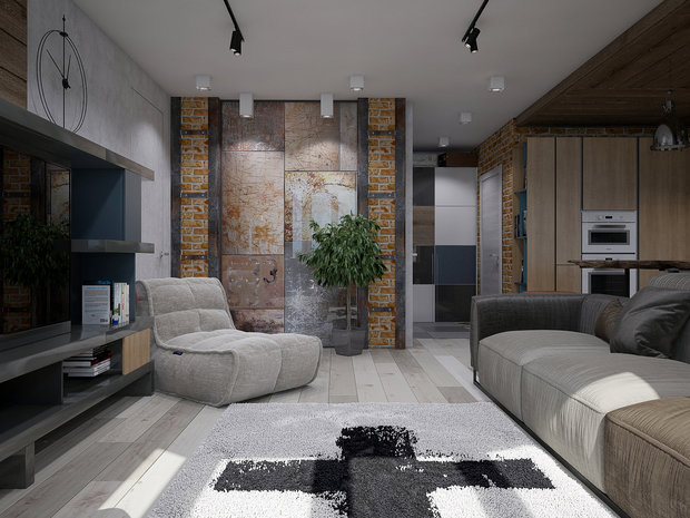 Фото из портфолио Loftушка  – фотографии дизайна интерьеров на INMYROOM