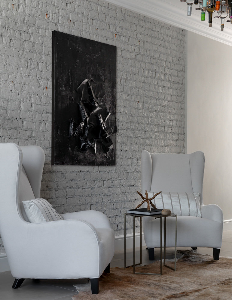 Фотография: Гостиная в стиле Эклектика, Лофт, Современный, Дом, Проект недели, 4 и больше, Более 90 метров, #эксклюзивныепроекты, Наталья Наумова, Коломна – фото на INMYROOM