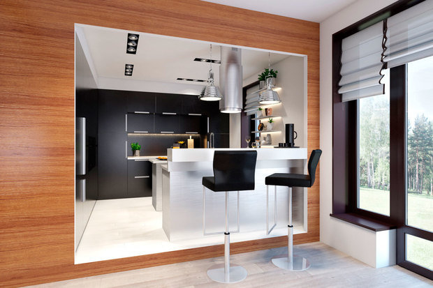 Фото из портфолио Дом для молодого холостяка. – фотографии дизайна интерьеров на INMYROOM