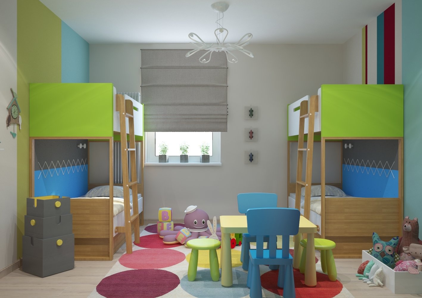 Фото из портфолио детская ЖК "Европейский берег" г. Новосибирск – фотографии дизайна интерьеров на INMYROOM Фото из портфолио детская ЖК "Европейский берег" г. Новосибирск – фотографии дизайна интерьеров на INMYROOM