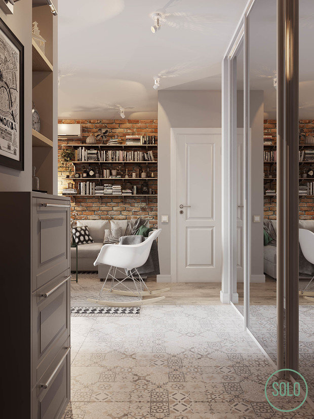 Фото из портфолио Скандинавский уют – фотографии дизайна интерьеров на INMYROOM
