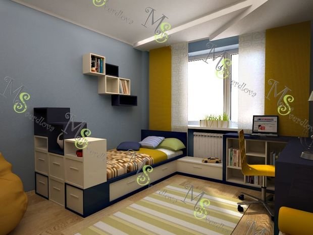 Фото из портфолио детская для мальчика – фотографии дизайна интерьеров на INMYROOM