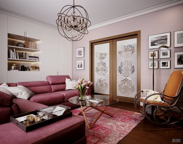 Фото из портфолио Kolokolniy 73 м. – фотографии дизайна интерьеров на INMYROOM
