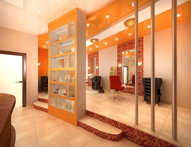 Фото из портфолио Модерн в интерьере салона красоты – фотографии дизайна интерьеров на INMYROOM