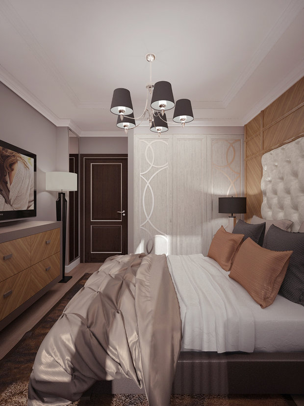 Фото из портфолио Спальня от "Vitta-Group" – фотографии дизайна интерьеров на INMYROOM
