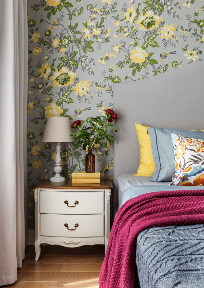 Фотография: Спальня в стиле Прованс и Кантри, Квартира, Проект дня, Москва, NW-Interior, Монолитный дом, 4 и больше, Более 90 метров – фото на INMYROOM Фотография: Спальня в стиле Прованс и Кантри, Квартира, Проект дня, Москва, NW-Interior, Монолитный дом, 4 и больше, Более 90 метров – фото на INMYROOM