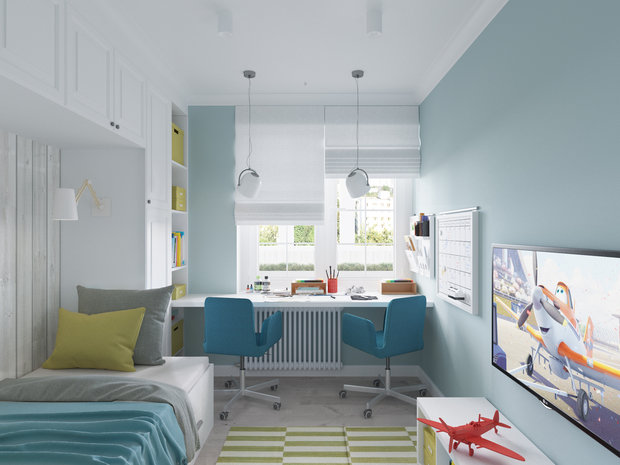 Фотография: Детская в стиле Скандинавский – фото на INMYROOM