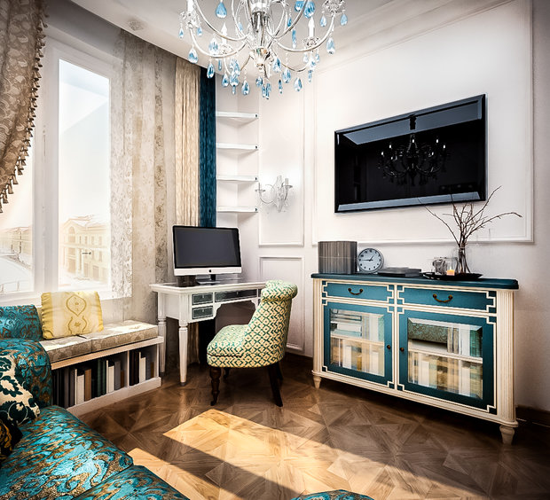 Фото из портфолио Квартира в Парадном квартале. – фотографии дизайна интерьеров на INMYROOM